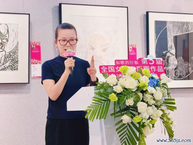 由中国文促会等主理的“如歌的行板·第三届世界女画家版画作品邀请展”巡展首站在上海雅致揭幕